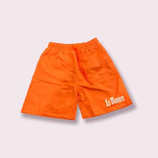 La Maniere Citrus Swim Trunks